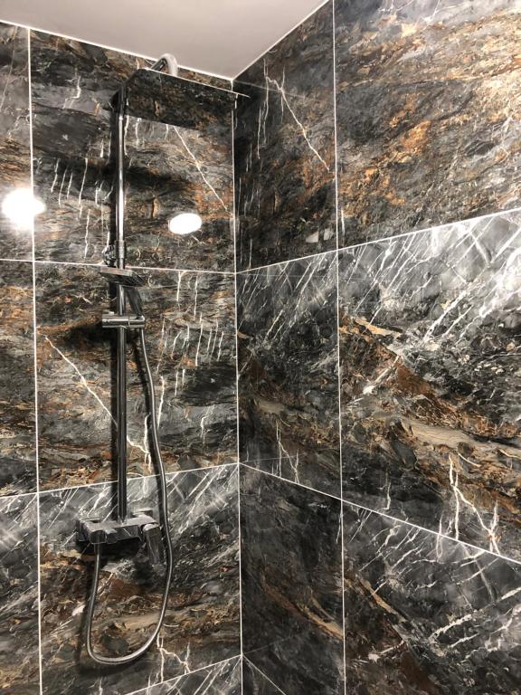 Kúpeľňa v ubytovaní Apartament Telkom 2