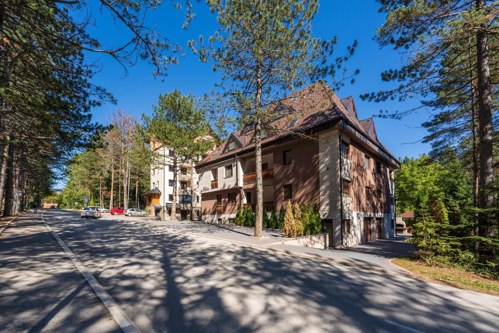 Budova, kde se apartmán nachází