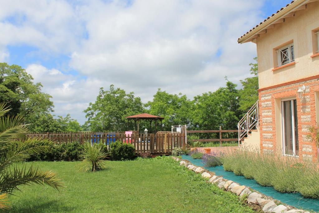 Zahrada ubytování Villa Monplaisir Zen
