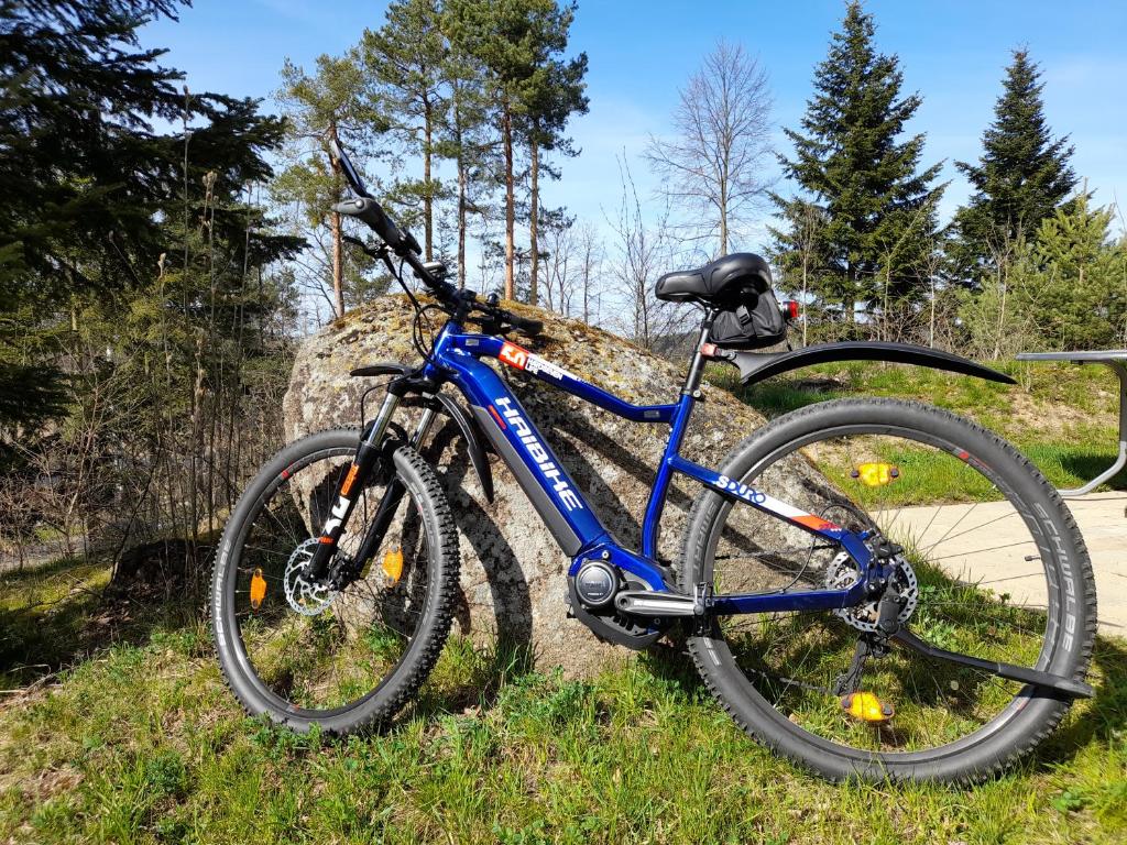 Jízda na kole v ubytování Ferienhaus Angel nebo okolí