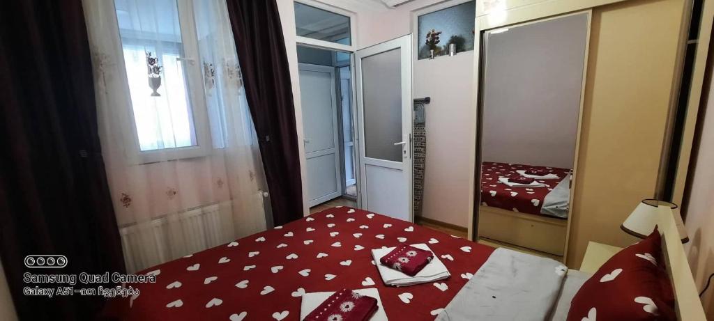 Postel nebo postele na pokoji v ubytování Apart-otel Nino