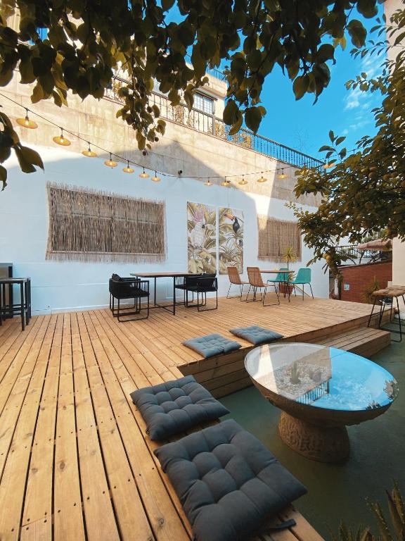 A seating area at La SIGRINA Tuy