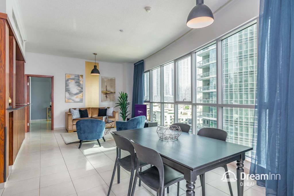 Posezení v ubytování Dream Inn Apartments - Burj Residences Burj Khalifa View