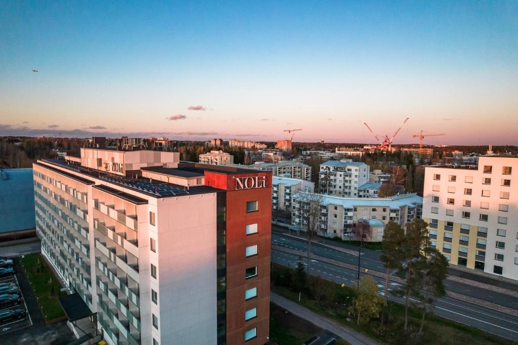 Nespecifikovaný výhled na destinaci Vantaa nebo výhled na město při pohledu z hotelu