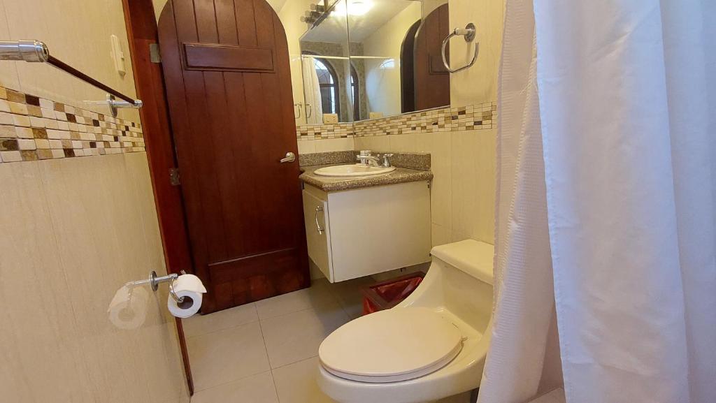 Koupelna v ubytování Hotel Voyager Manta