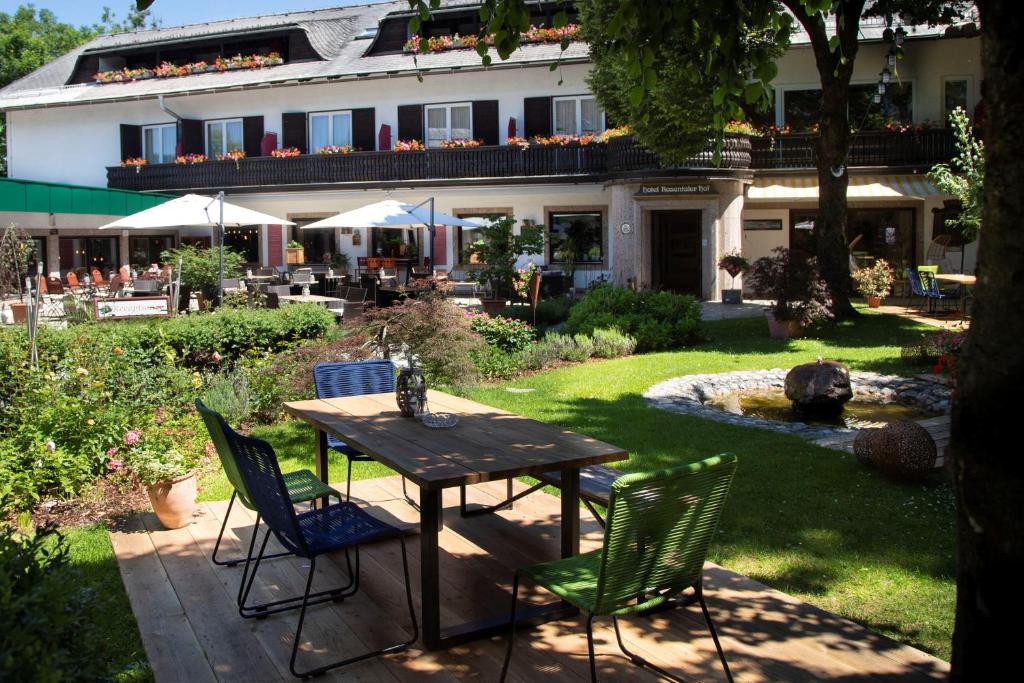 Zahrada ubytování Landhotel Rosentaler Hof