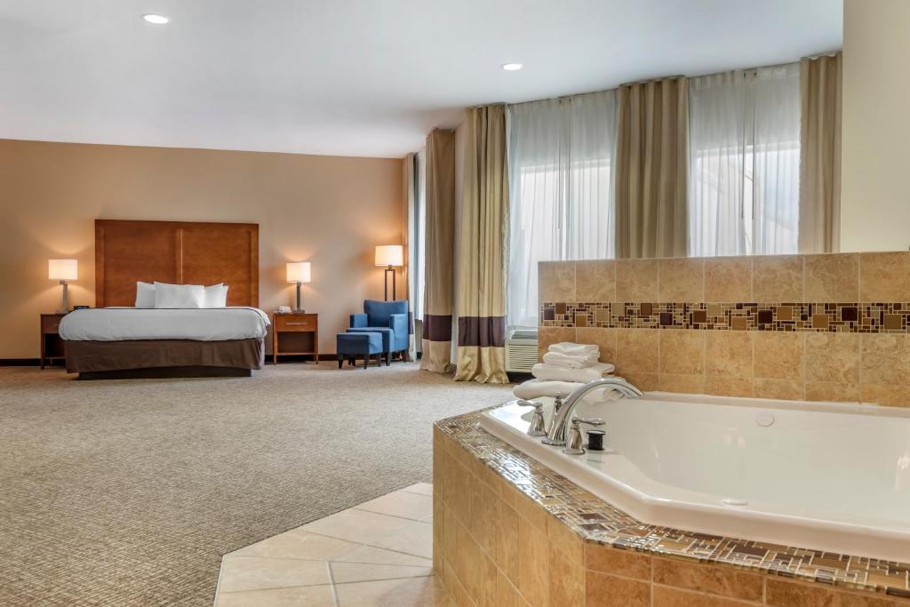 Comfort Inn Apalachin - Binghamton W Route 17 - King Suite With Spa Bath