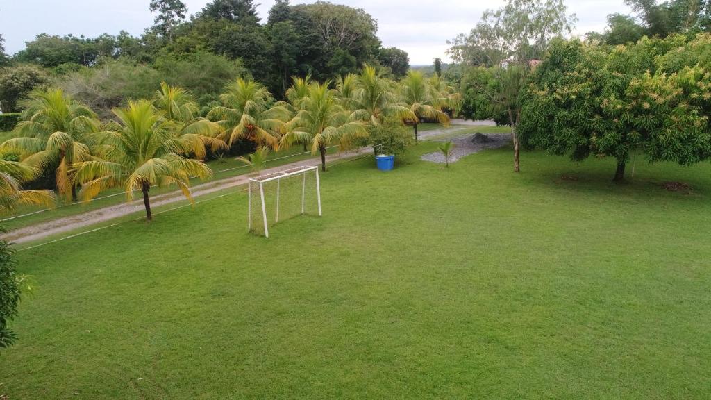 Zahrada ubytování Casa Campo Emaus