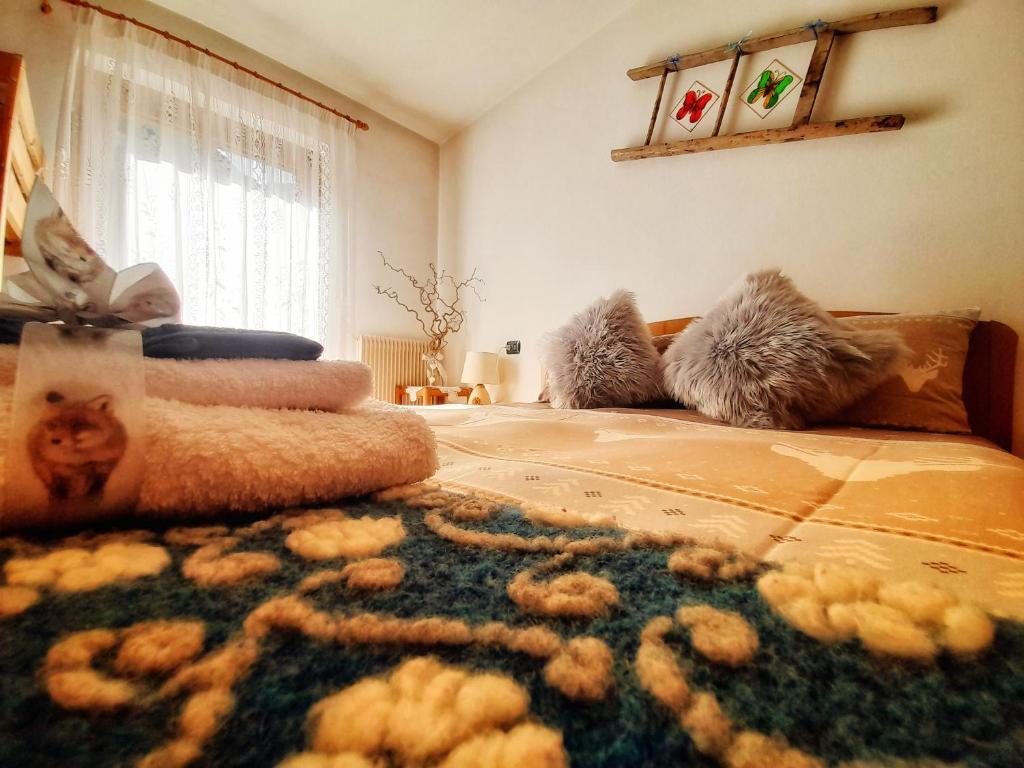 Postel nebo postele na pokoji v ubytování Casa Minela
