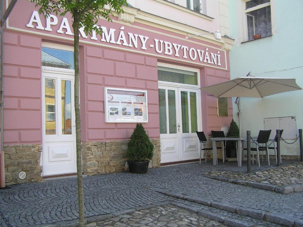 Budova, kde se apartmán nachází