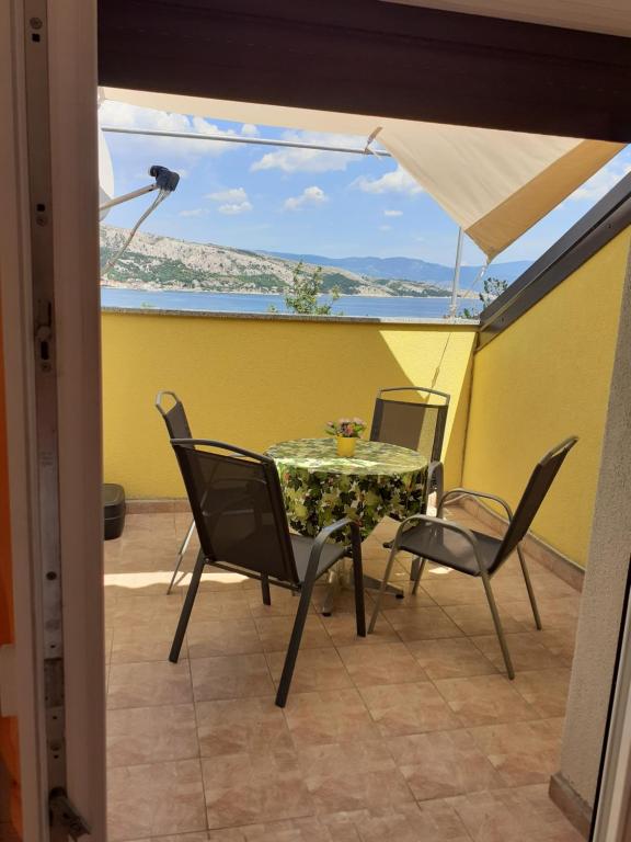 Balkón nebo terasa v ubytování Apartmani RUBESSA