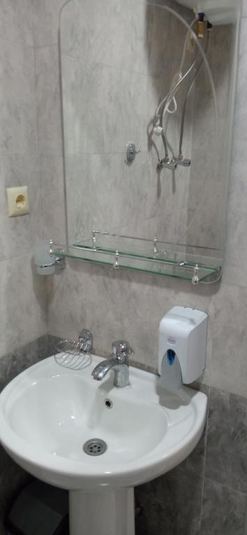 Koupelna v ubytování Hotel Posta Khulo