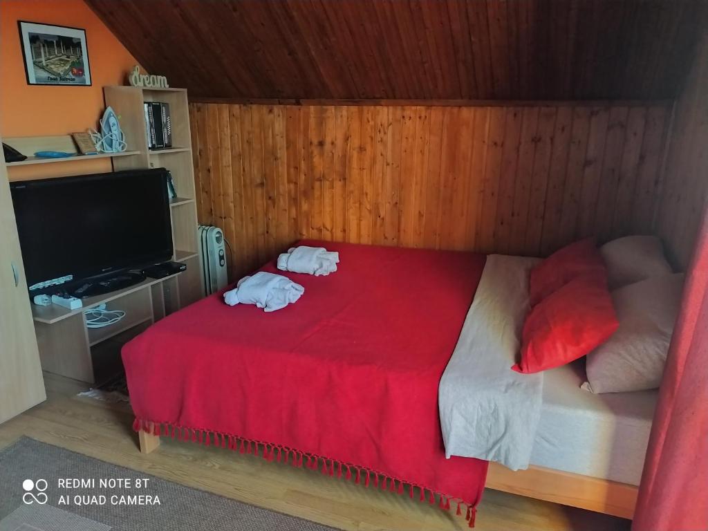 Postel nebo postele na pokoji v ubytování Sweet dreams