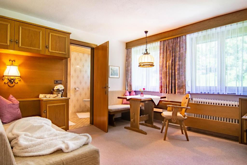 Posezení v ubytování Köcks Bed & Breakfast
