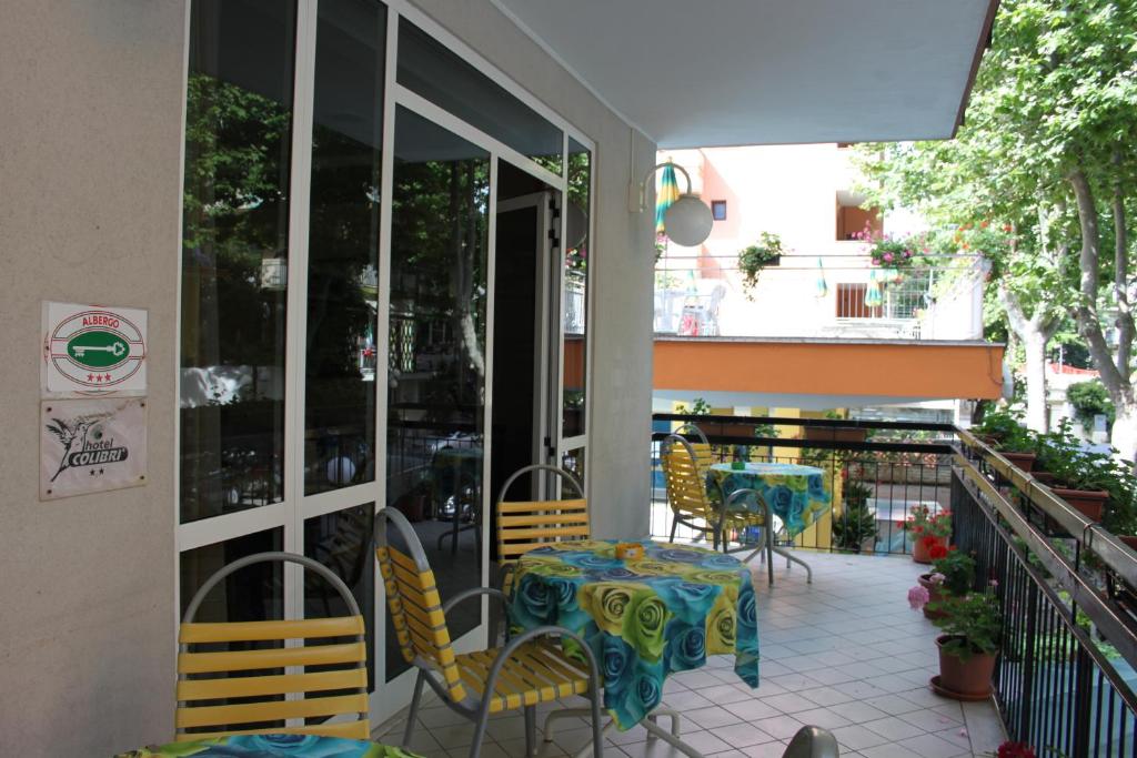 Balkón nebo terasa v ubytování Hotel Colibri B&B