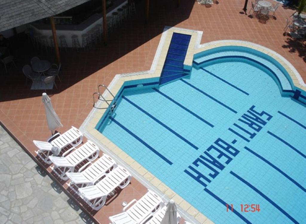 Bazén v ubytování Hotel Sarti Beach nebo v jeho okolí