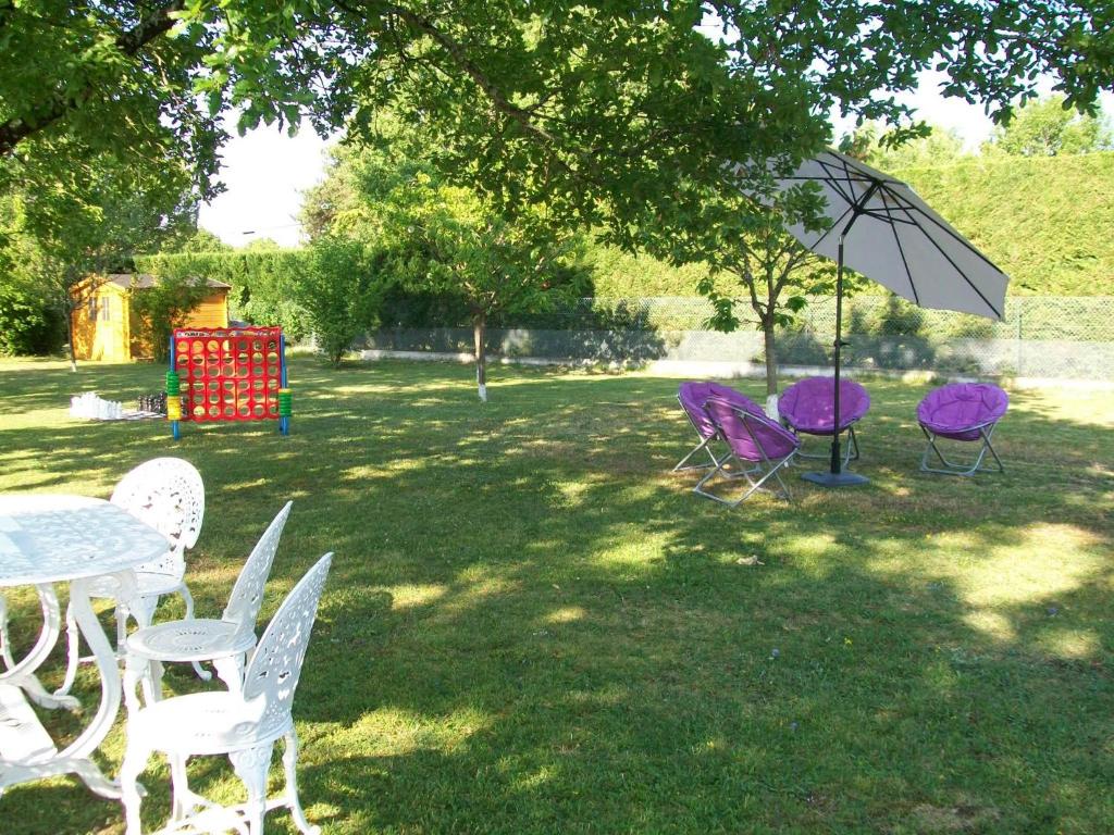 Zahrada ubytování Hotel au Charme du Levat
