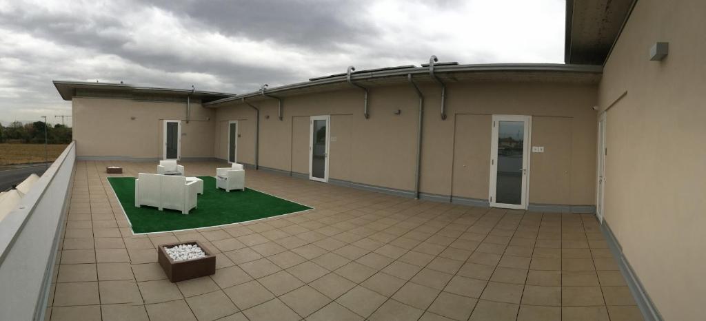 Budova, kde se hotel nachází