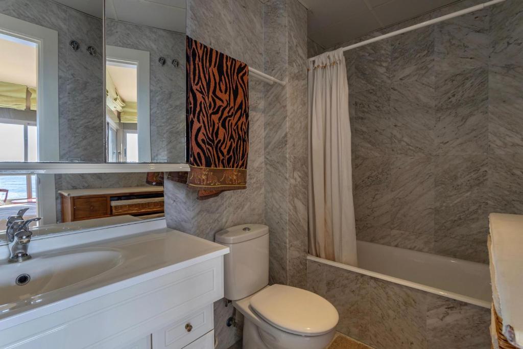 Kúpeľňa v ubytovaní Apartamento Carla