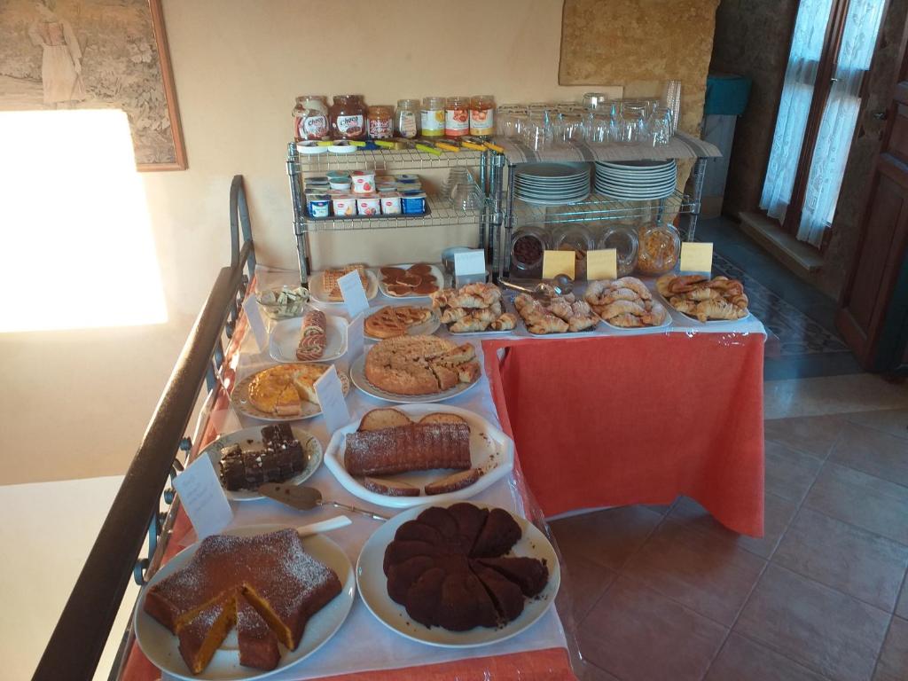 Jedlo v ubytovaní bed & breakfast alebo blízkom okolí