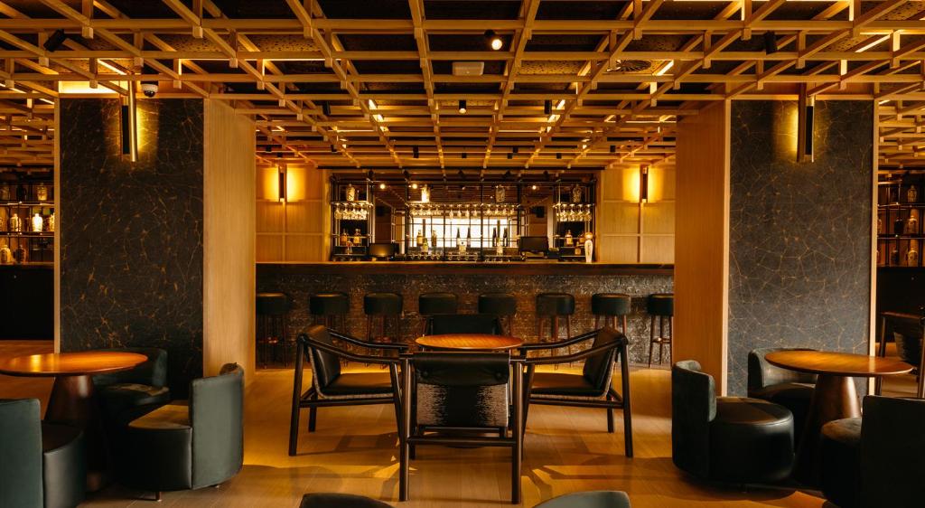 Restaurace v ubytování Nobu Hotel Barcelona