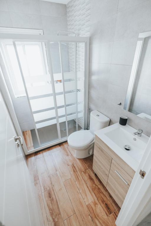 Kúpeľňa v ubytovaní Shiny Nab Super Family Apartment