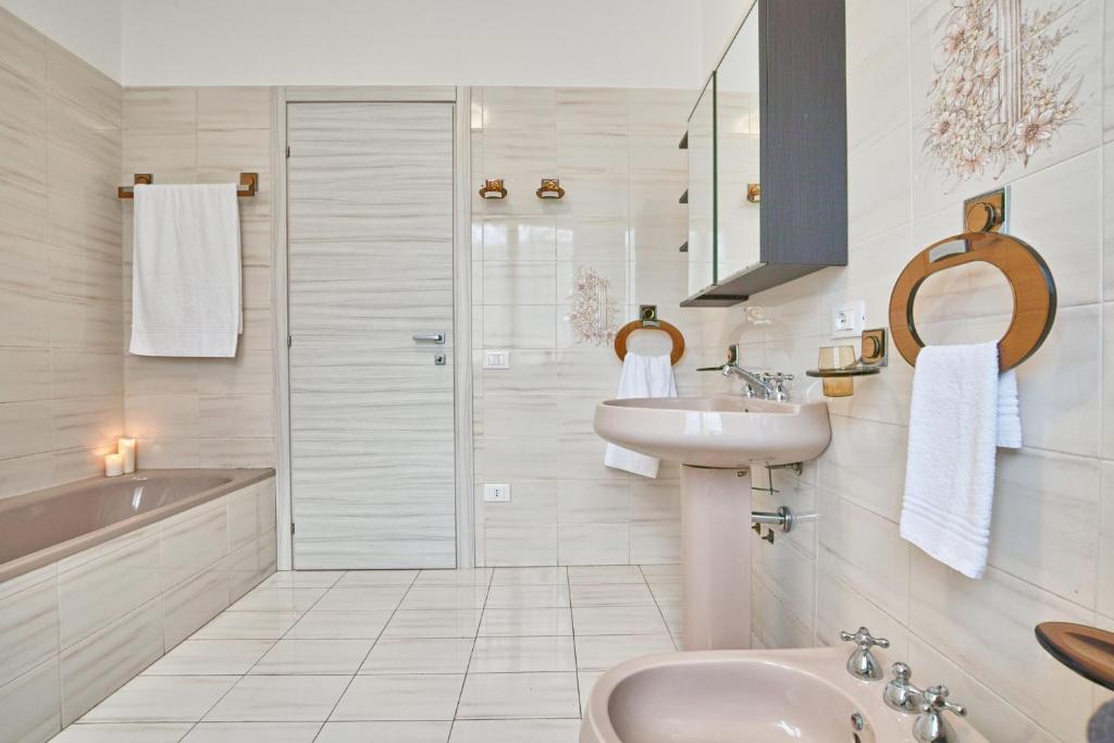 Kúpeľňa v ubytovaní Exclusive Villa le Palme