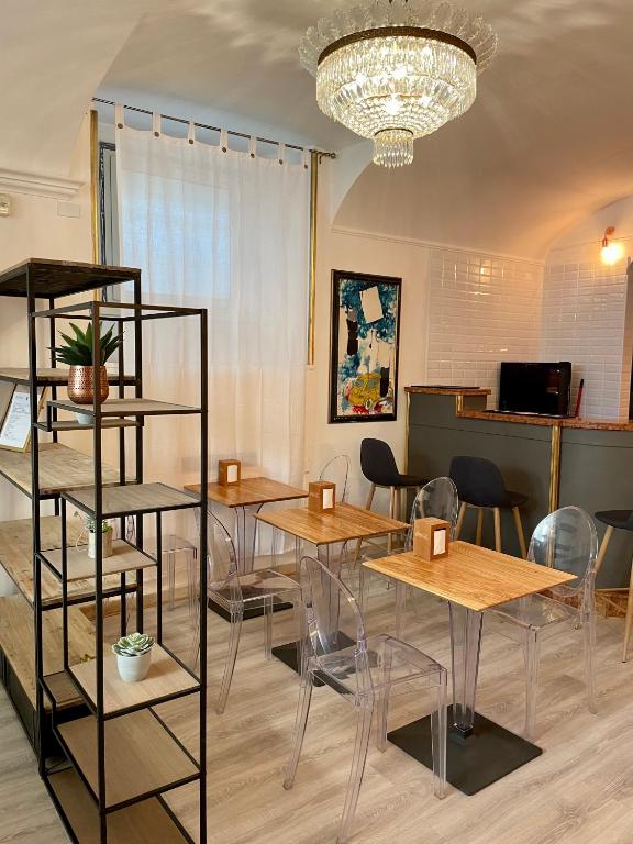 Posezení v ubytování DCBoutiqueHotel