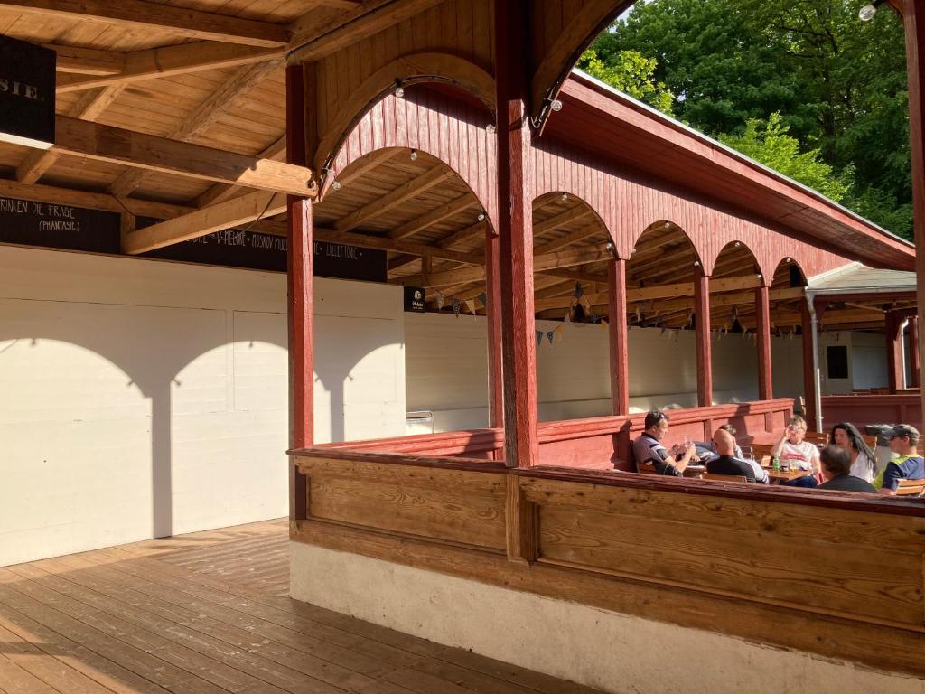 Balkón nebo terasa v ubytování Gästehaus Phantasie