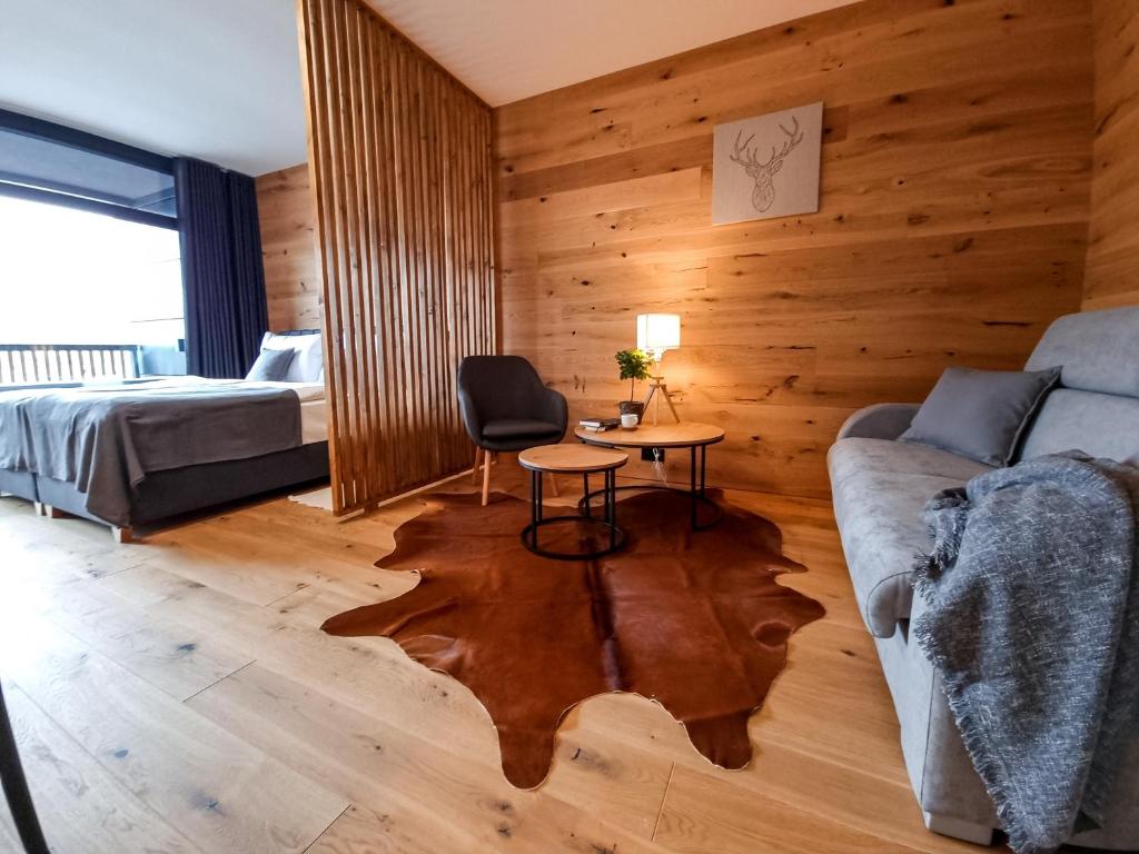 Posezení v ubytování Tee House Čeladná