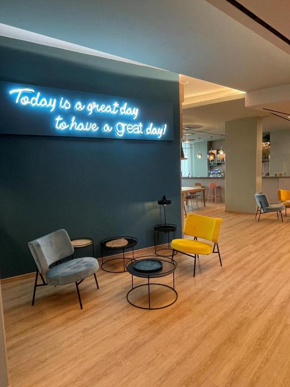 Posezení v ubytování H2C Hotel Milanofiori