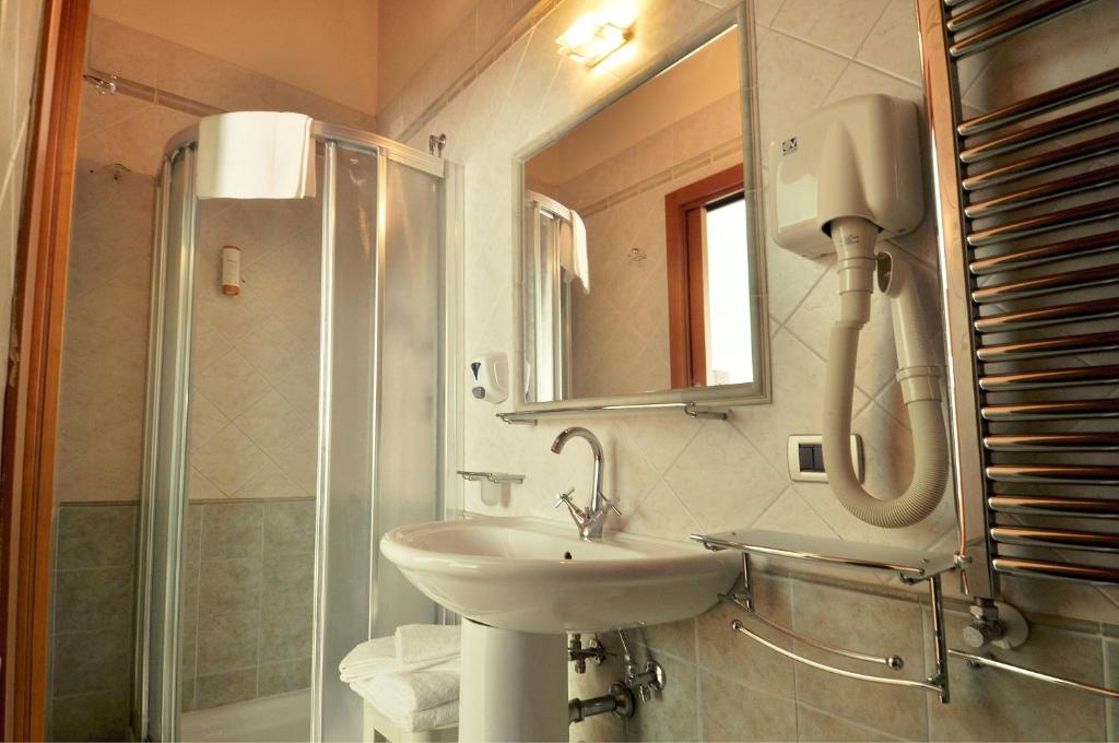 Kúpeľňa v ubytovaní Locanda Baraca
