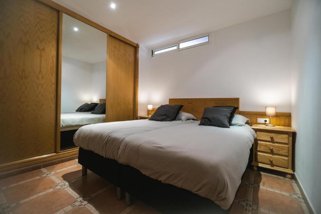 Postel nebo postele na pokoji v ubytování Appartement Casa Rubí