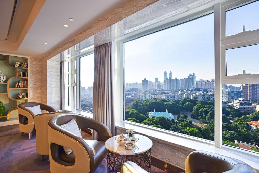 Posezení v ubytování Radisson Collection Hotel, Xing Guo Shanghai