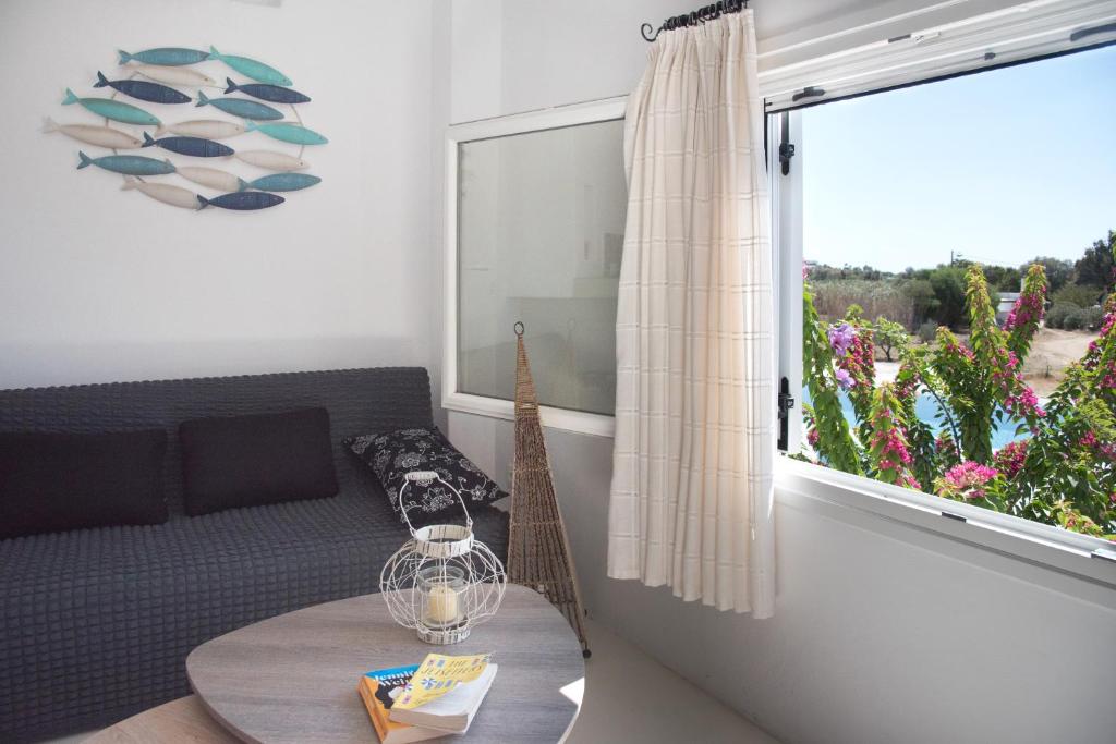 Zahrada ubytování Andria's suites