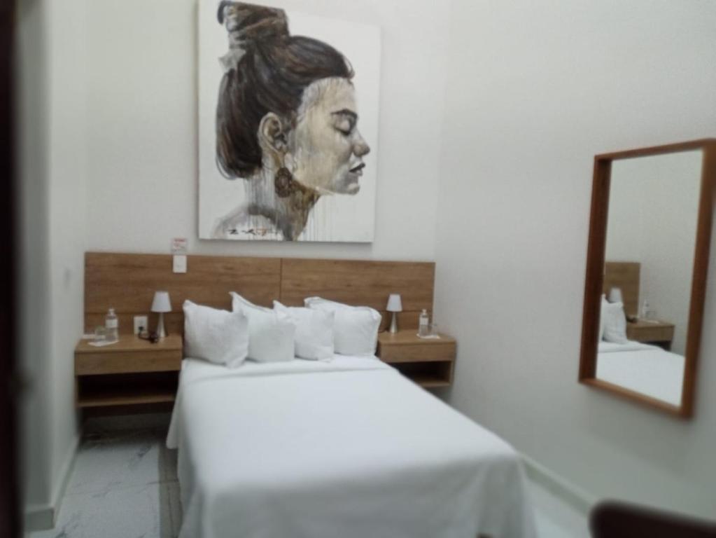 Postel nebo postele na pokoji v ubytování Vía Real Hotel Boutique