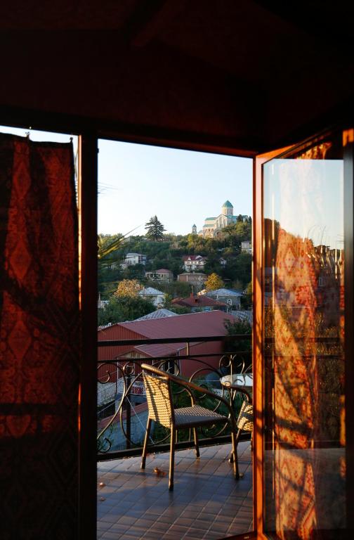 Balkón nebo terasa v ubytování Hotel Memoire Kutaisi