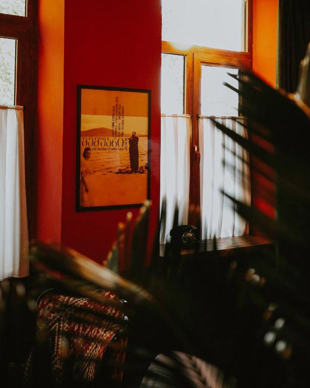 Certifikát, hodnocení, plakát nebo jiný dokument vystavený v ubytování Hotel Memoire Kutaisi