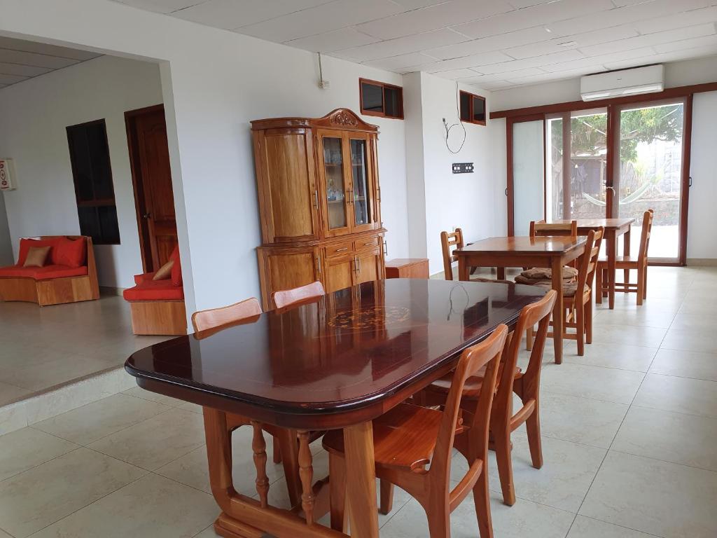 Posezení v ubytování Hostal Punta Arena