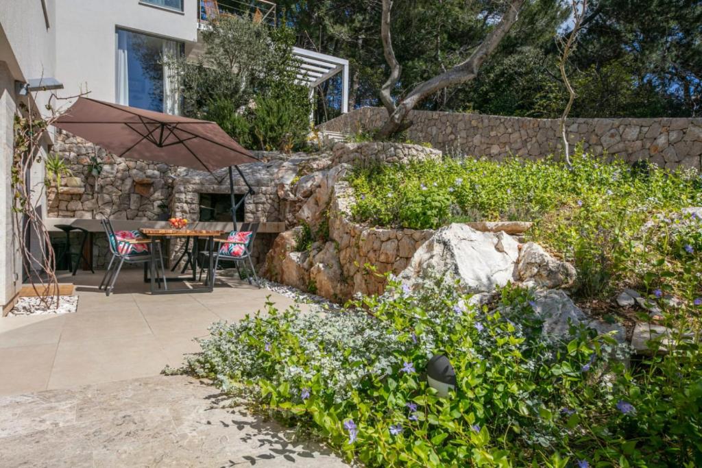 Zahrada ubytování Villa del Mar Deluxe