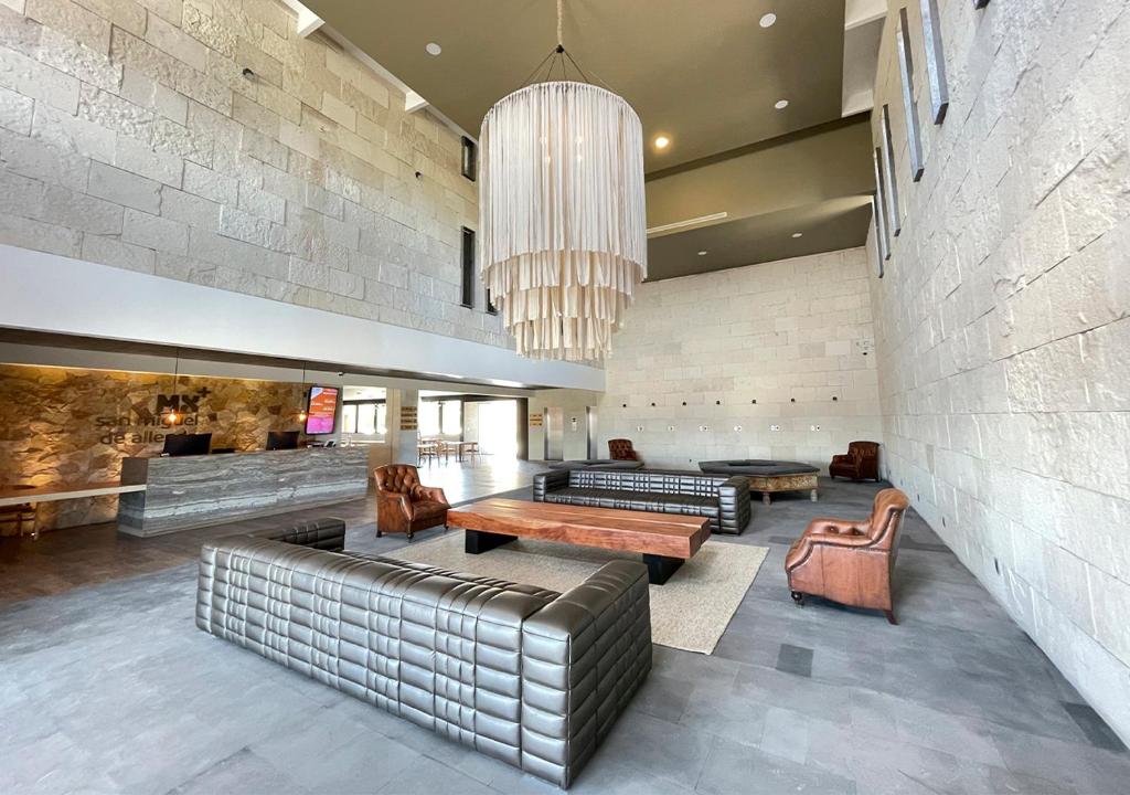 Posezení v ubytování Hotel MX más san miguel de allende