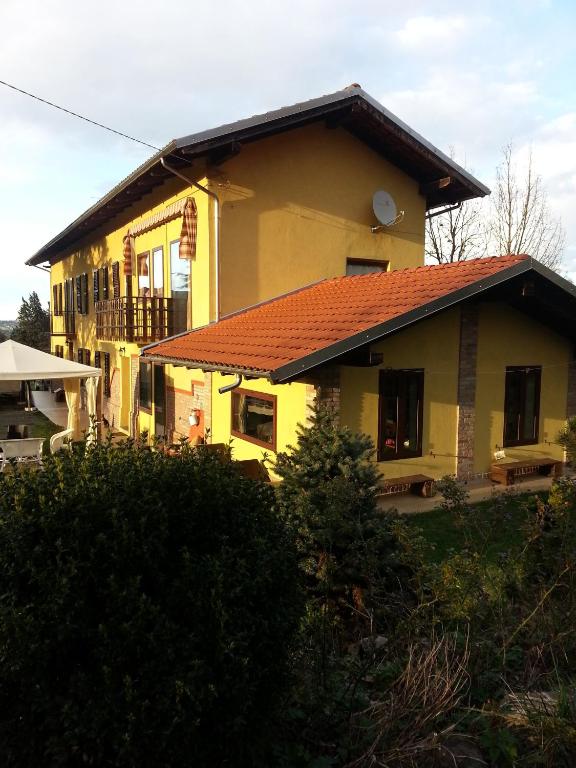 Budova, kde se bed and breakfast nachází