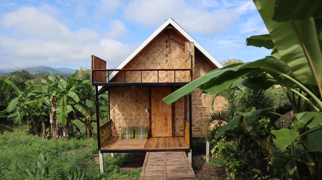 บ้านไร่ชายทุ่ง - Room King Con Vista De Jardín