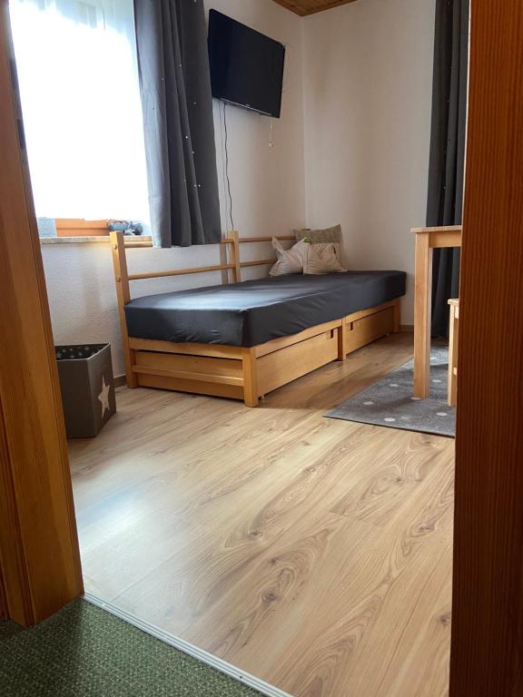 Postel nebo postele na pokoji v ubytování Haus Sperleiten