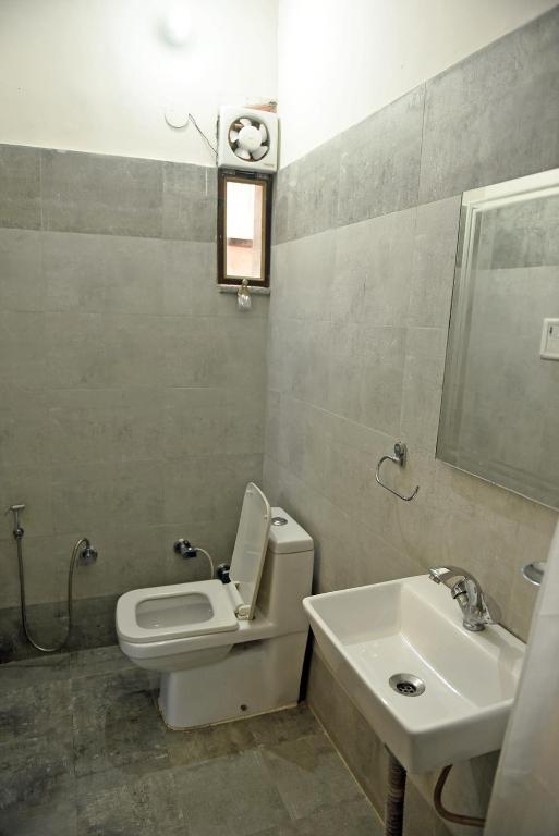 Koupelna v ubytování Patnimal Guesthouse