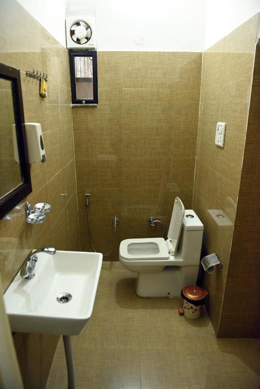 Koupelna v ubytování Patnimal Guesthouse