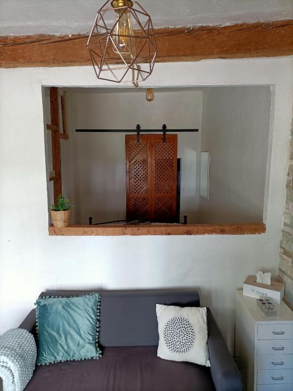Posezení v ubytování COMO EN CASA