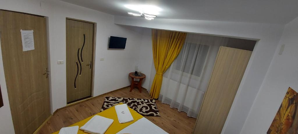 Postel nebo postele na pokoji v ubytování Cabana Mea STRAJA