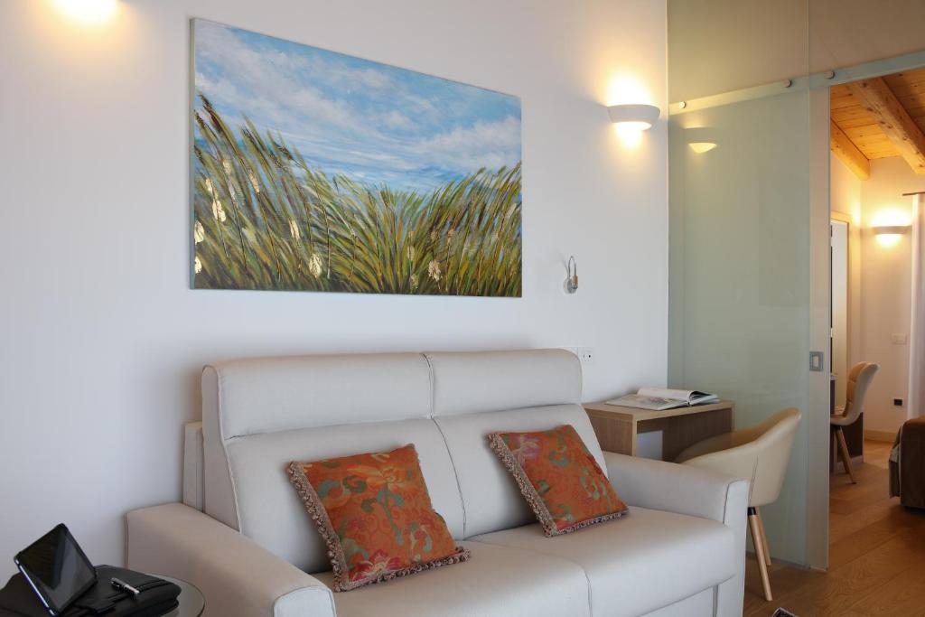 Posezení v ubytování Agriturismo Villa Almè
