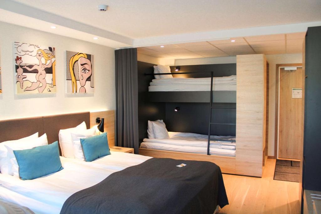 Postel nebo postele na pokoji v ubytování Best Western Hotel Halland